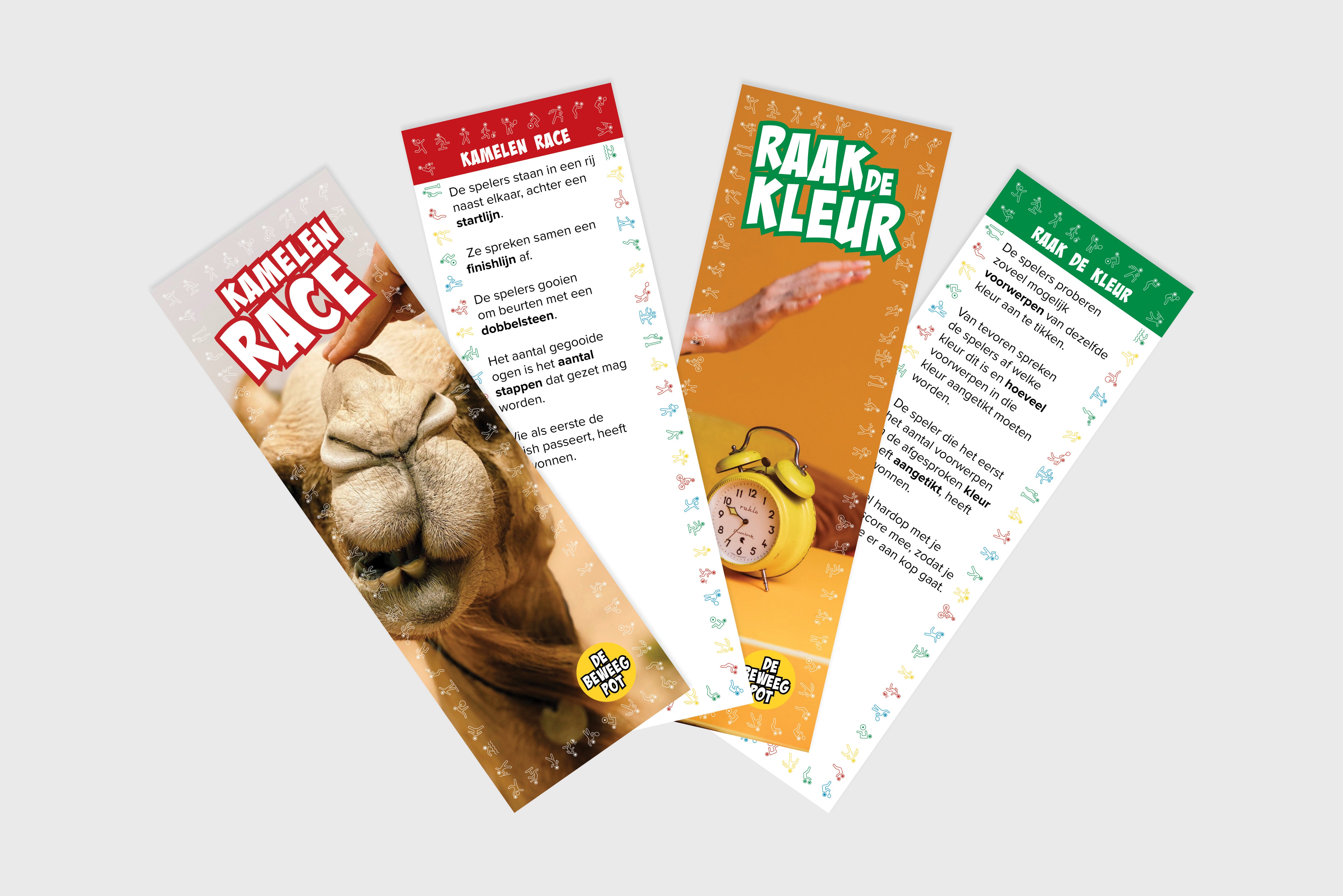 voorbeeld kaartjes van spelletjes uit beweegpot samenspelen