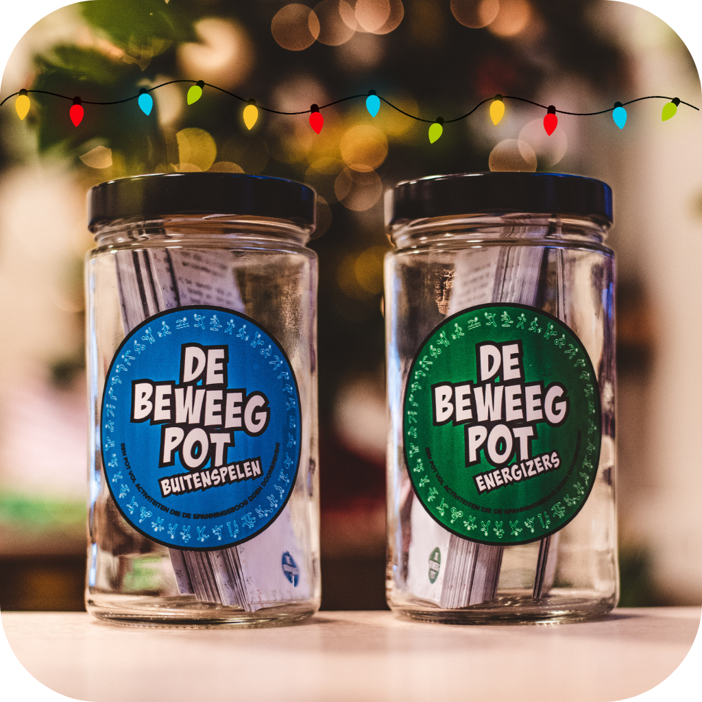 Kerstset: 5 Beweegpotten + Moove Energizer