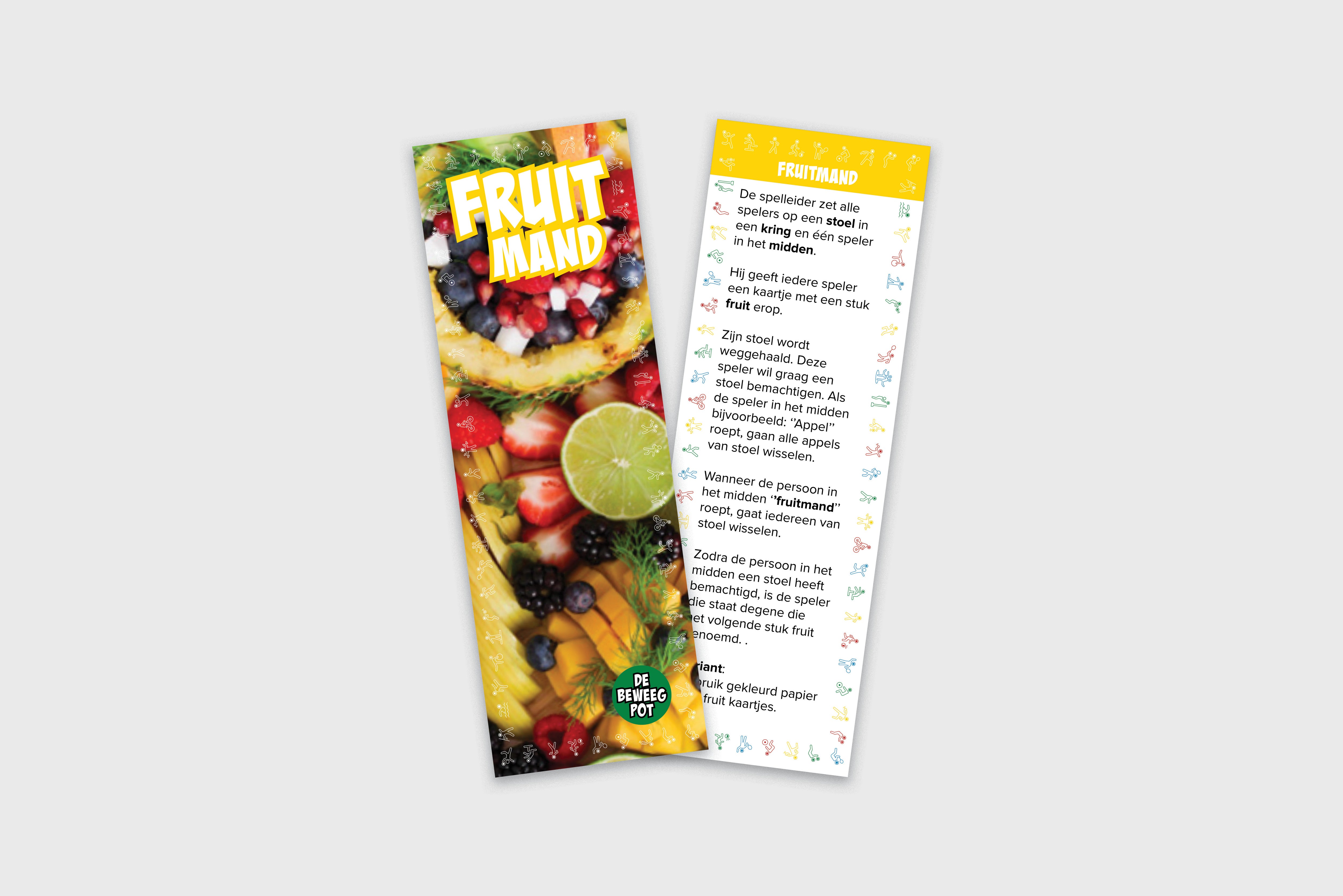voorbeeld kaartje van spelletje uit beweegpot energizers